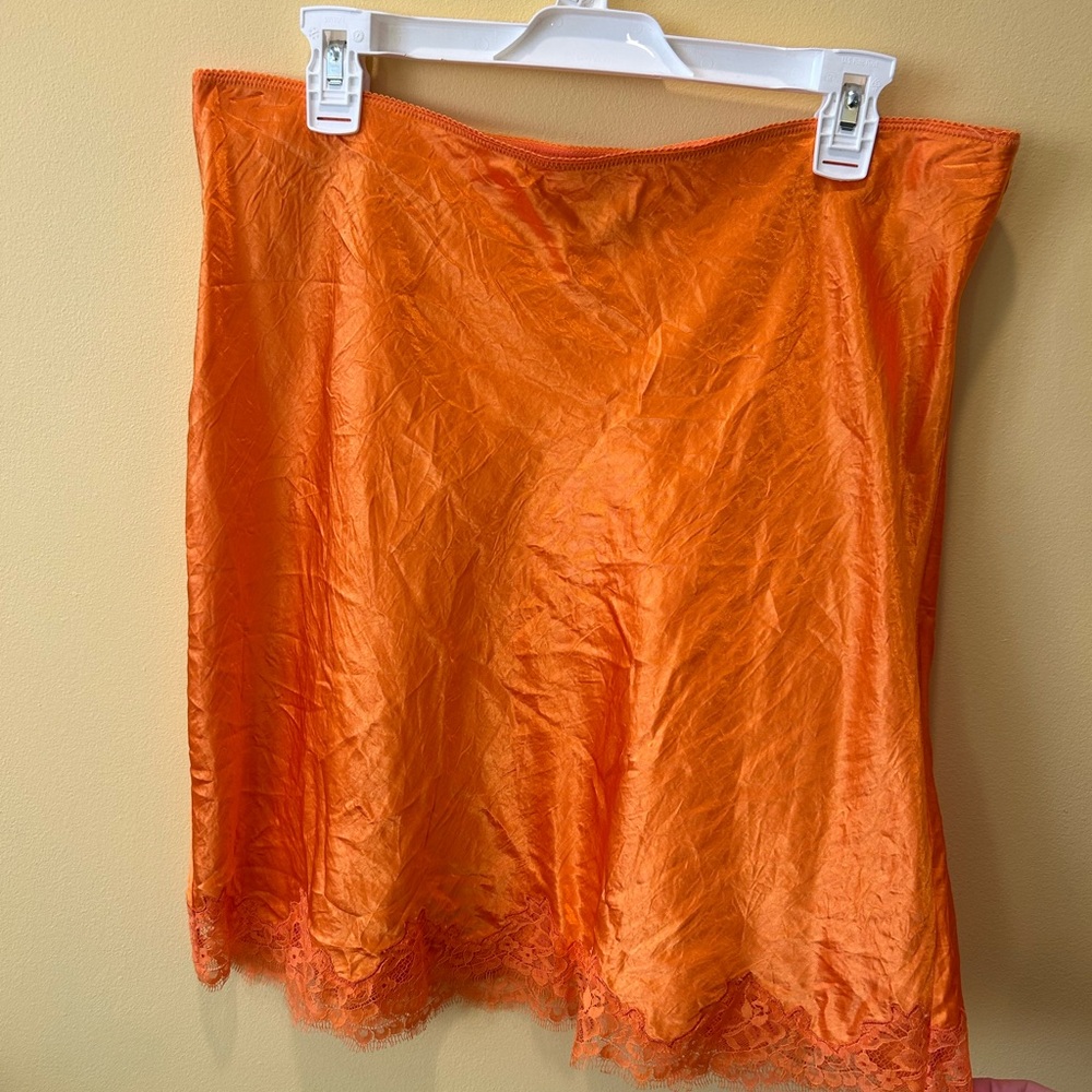 J. Crew Bright Orange Skirt